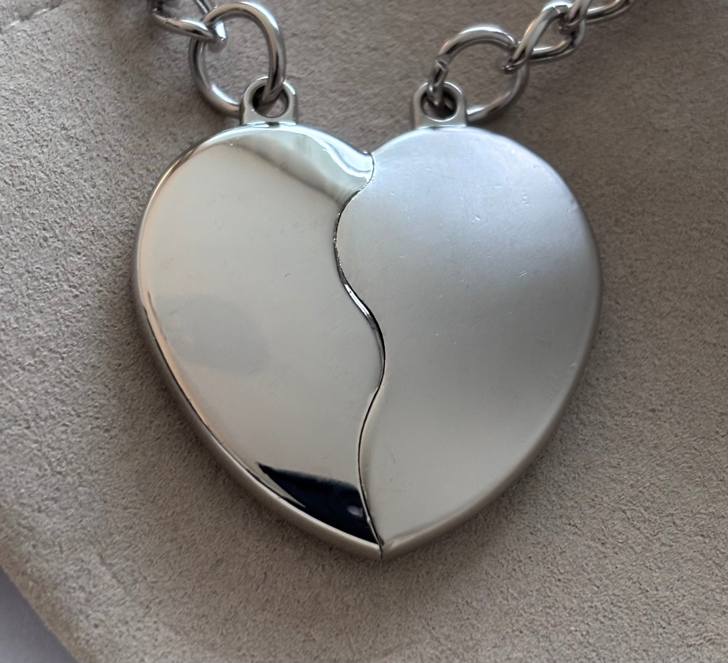 Magnetic Heart Keyring
