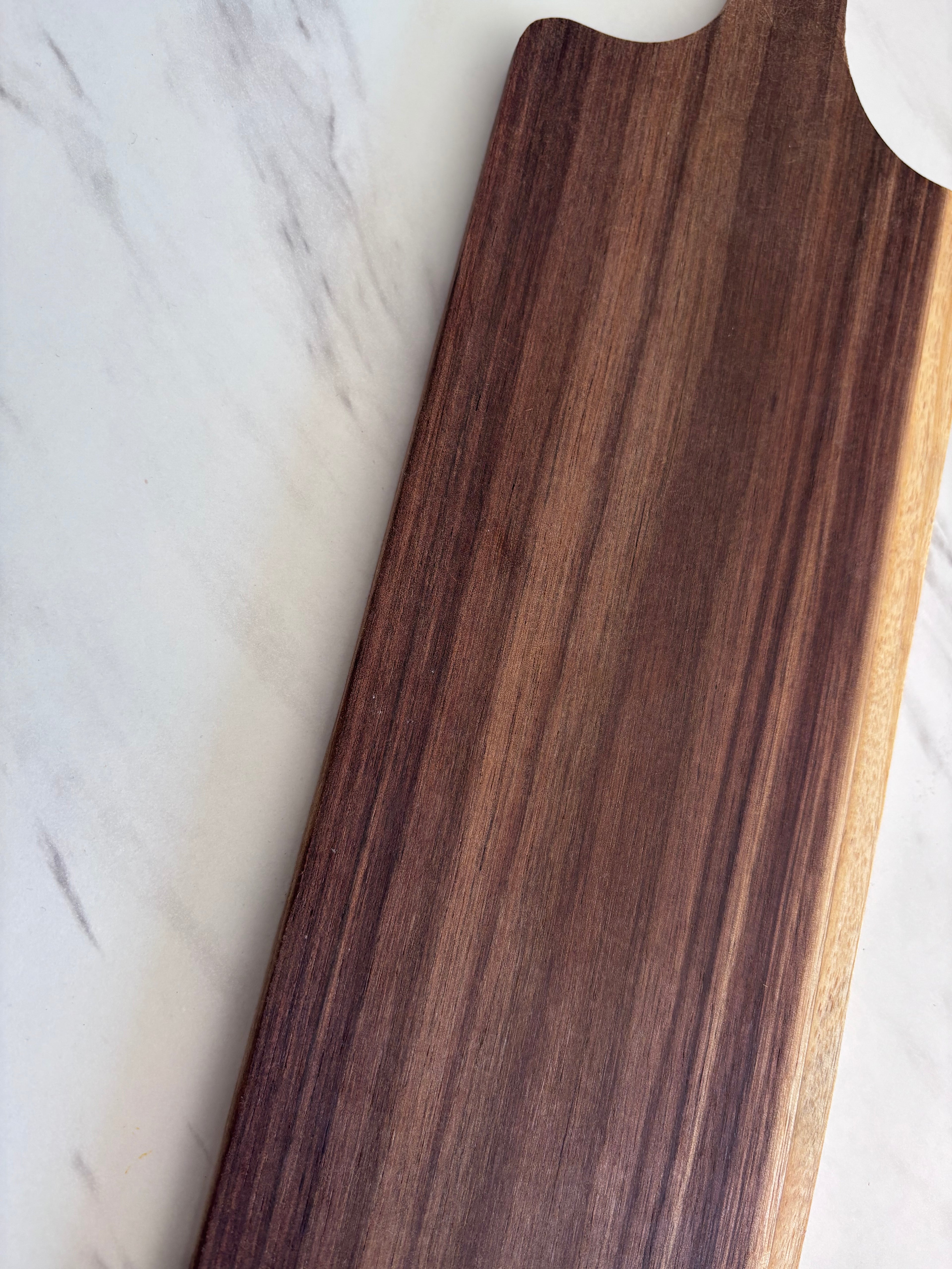 Acacia Wood Serving Board with Handle