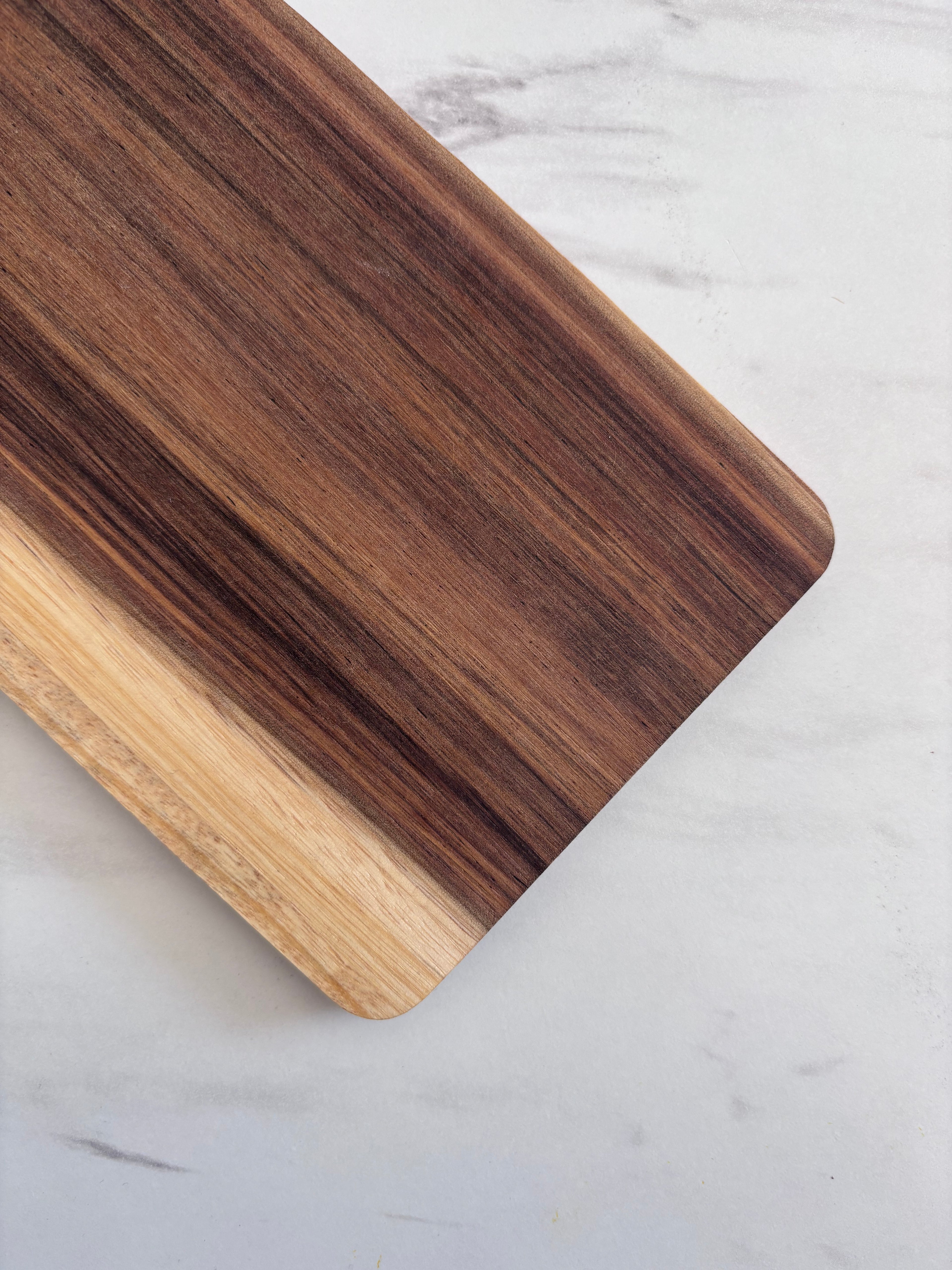 Acacia Wood Serving Board with Handle