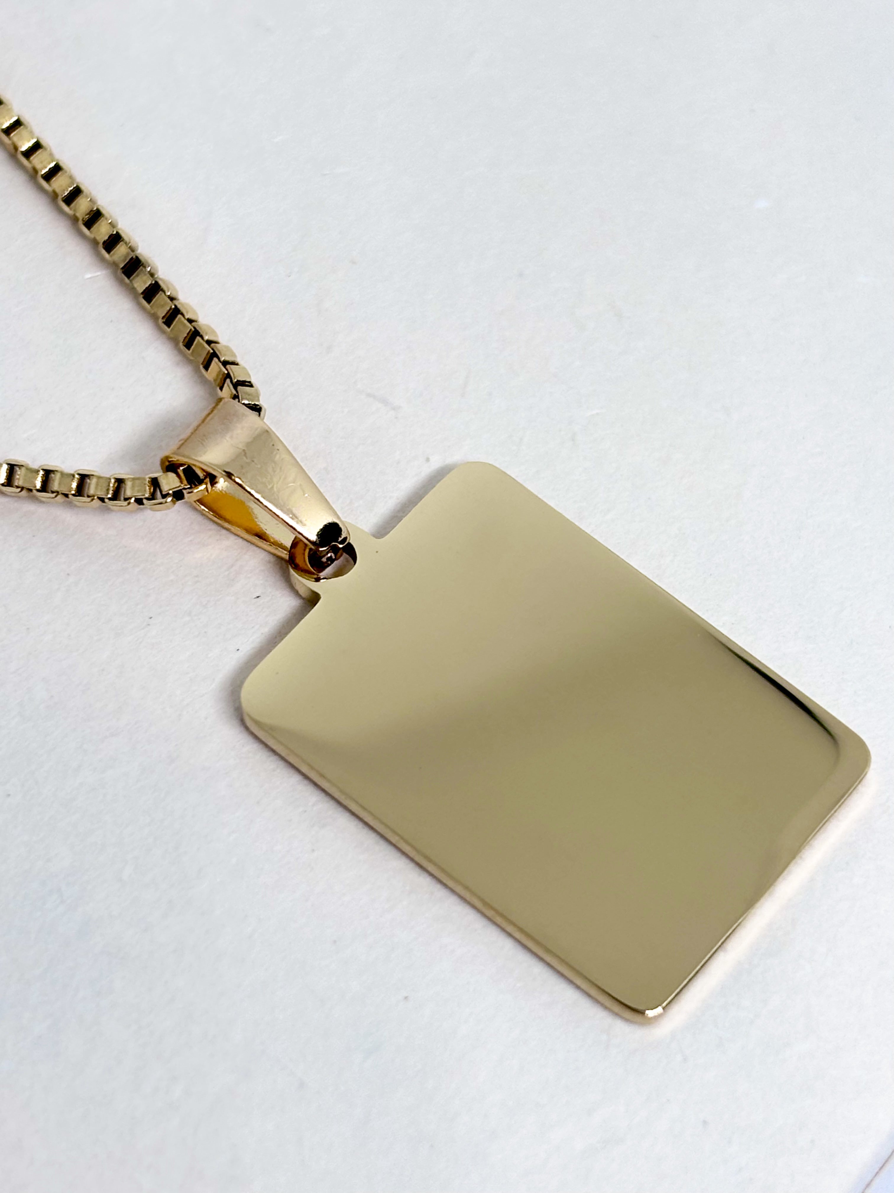 Large - Tag Necklace