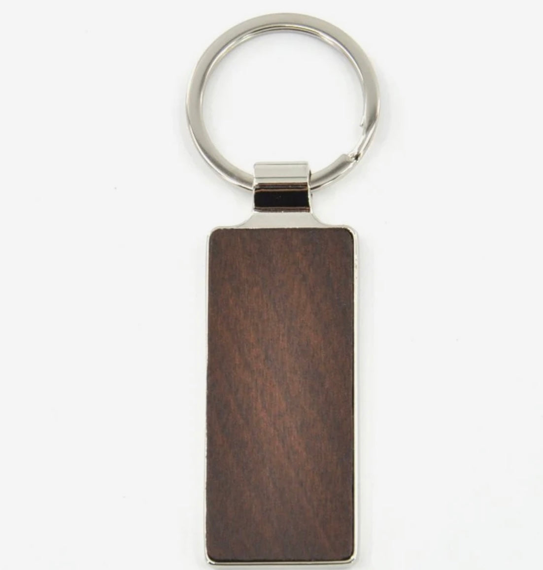 Wooden Keyring (Dark Brown)