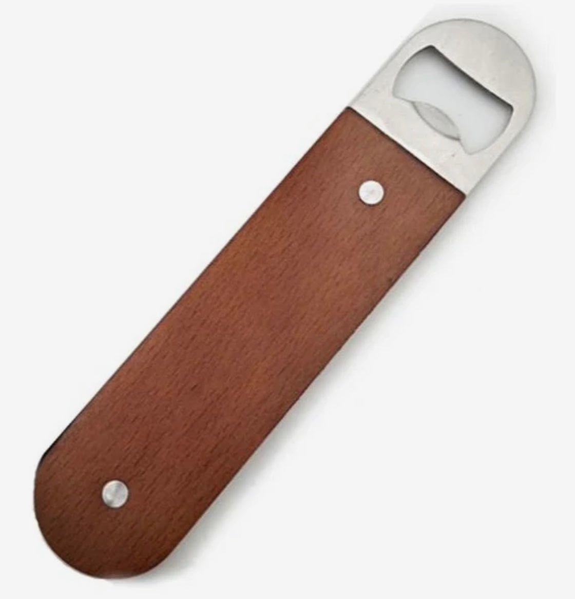 Large Wooden Bottle Opener (Dark Brown)
