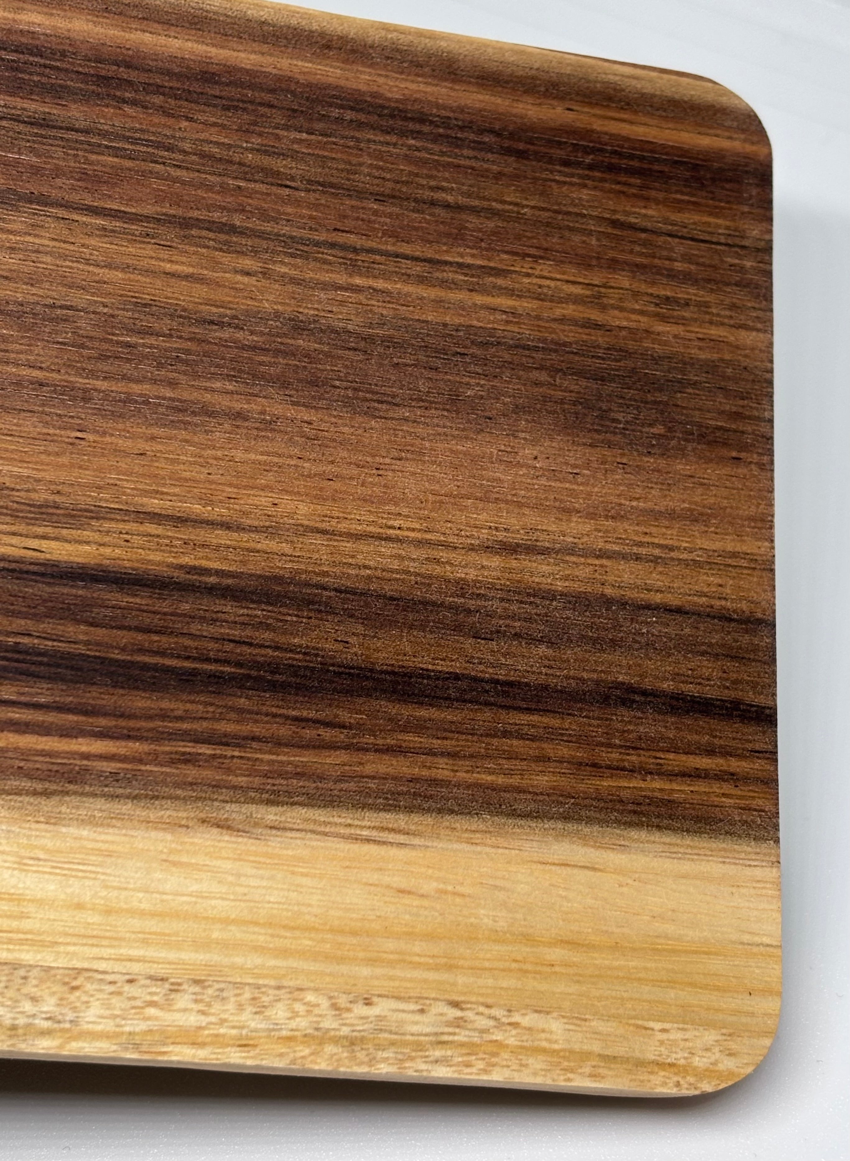 Acacia Wood Serving Board with Handle