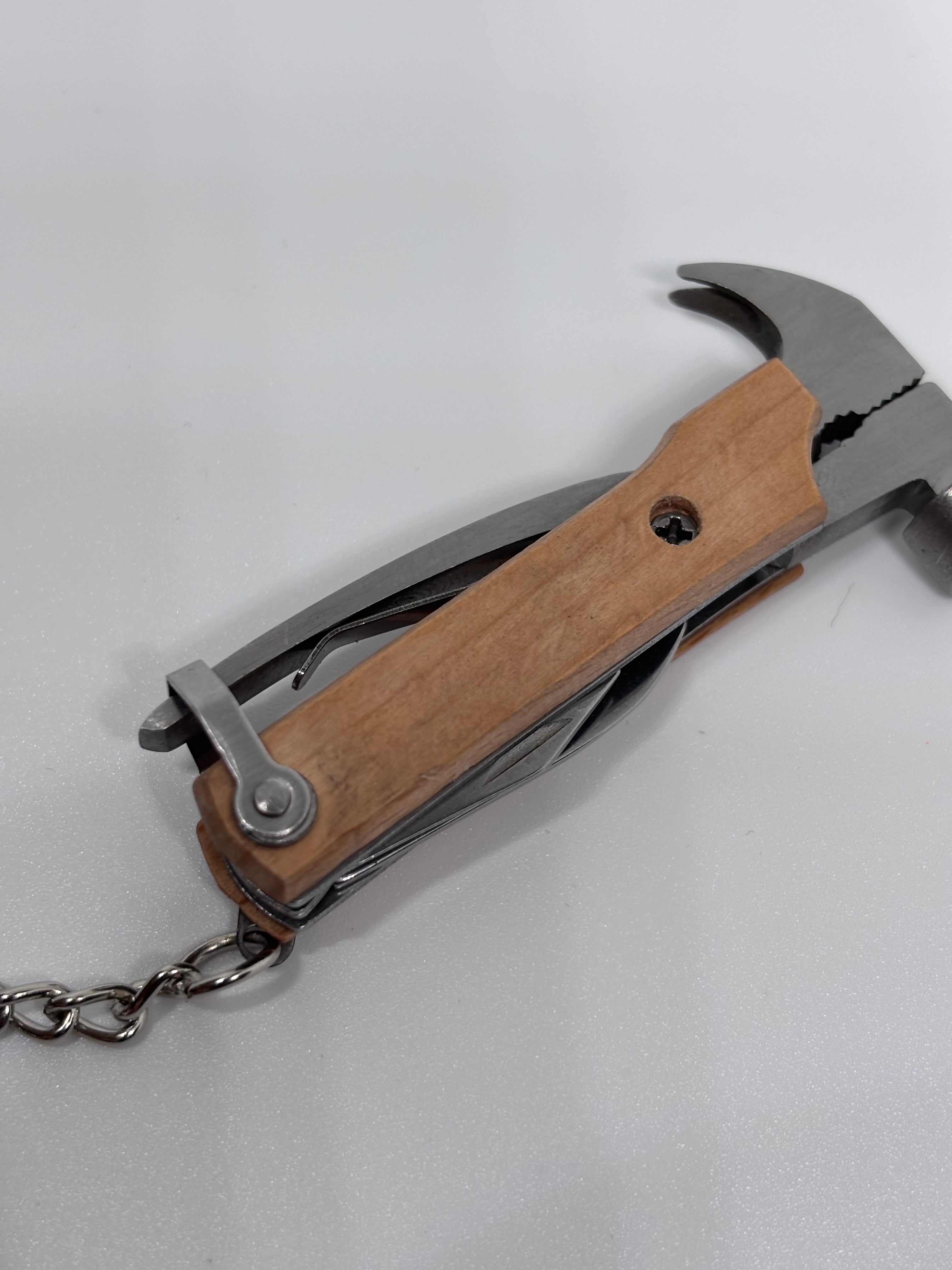 Miniature Hammer Multitool Keyring
