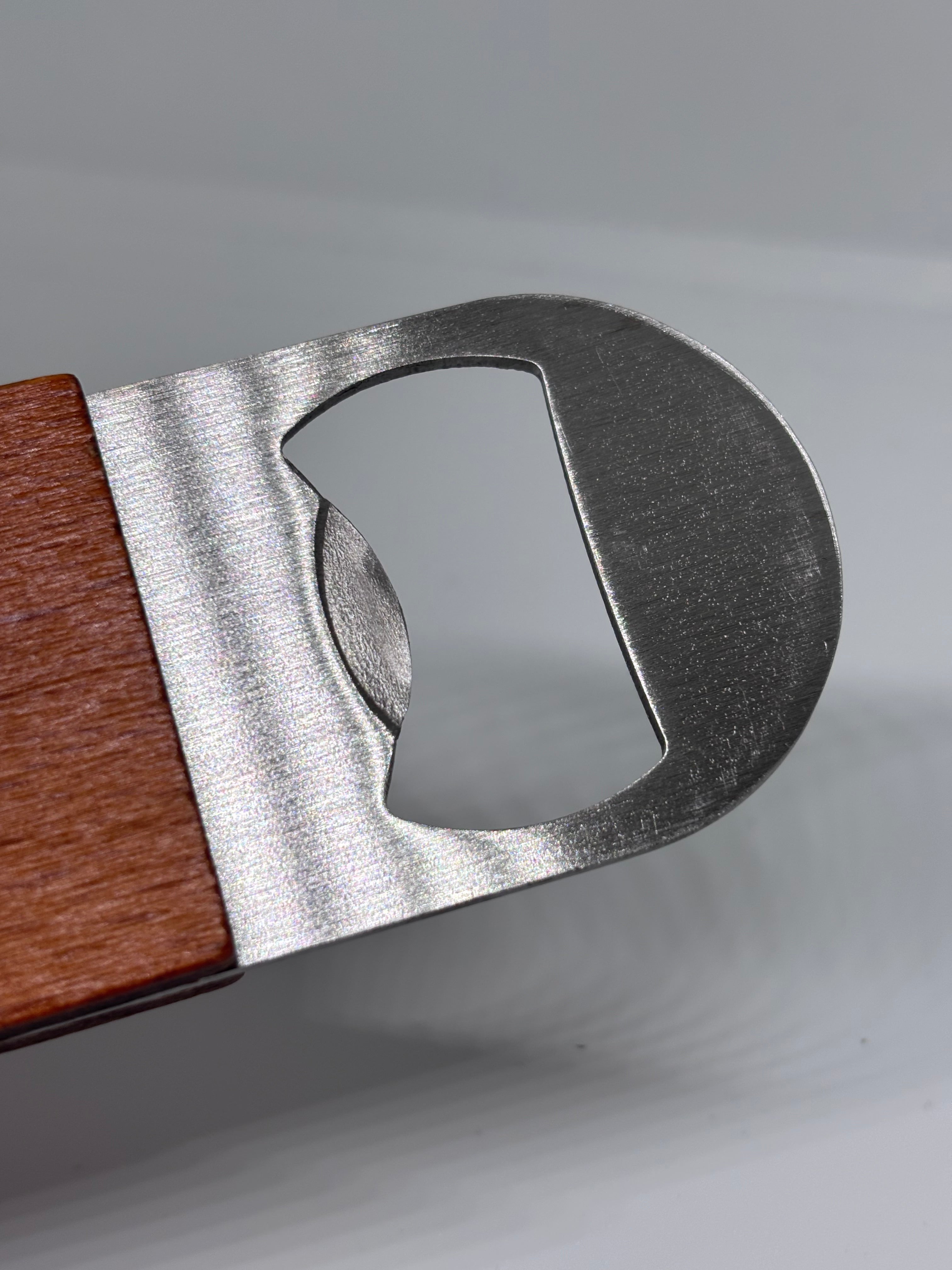Large Wooden Bottle Opener (Dark Brown)