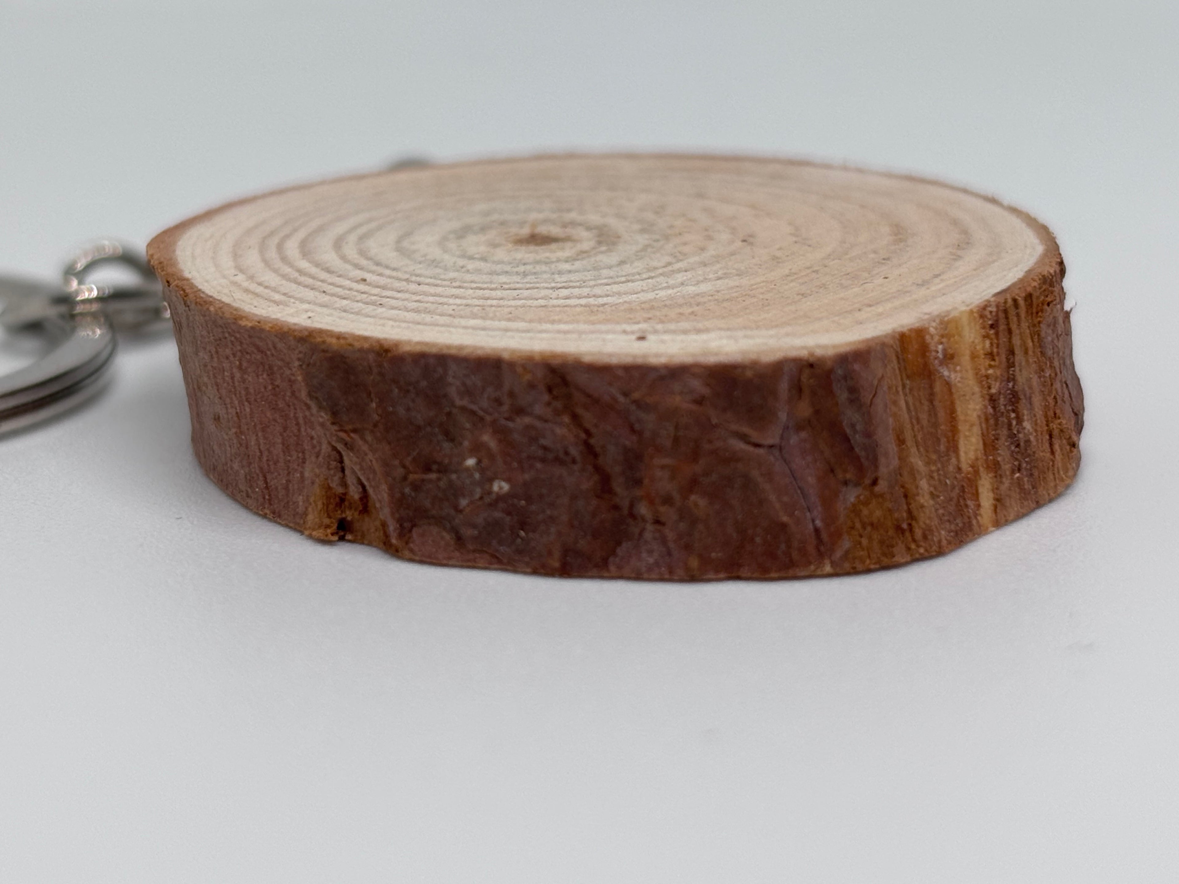 Pine Wood Keyring
