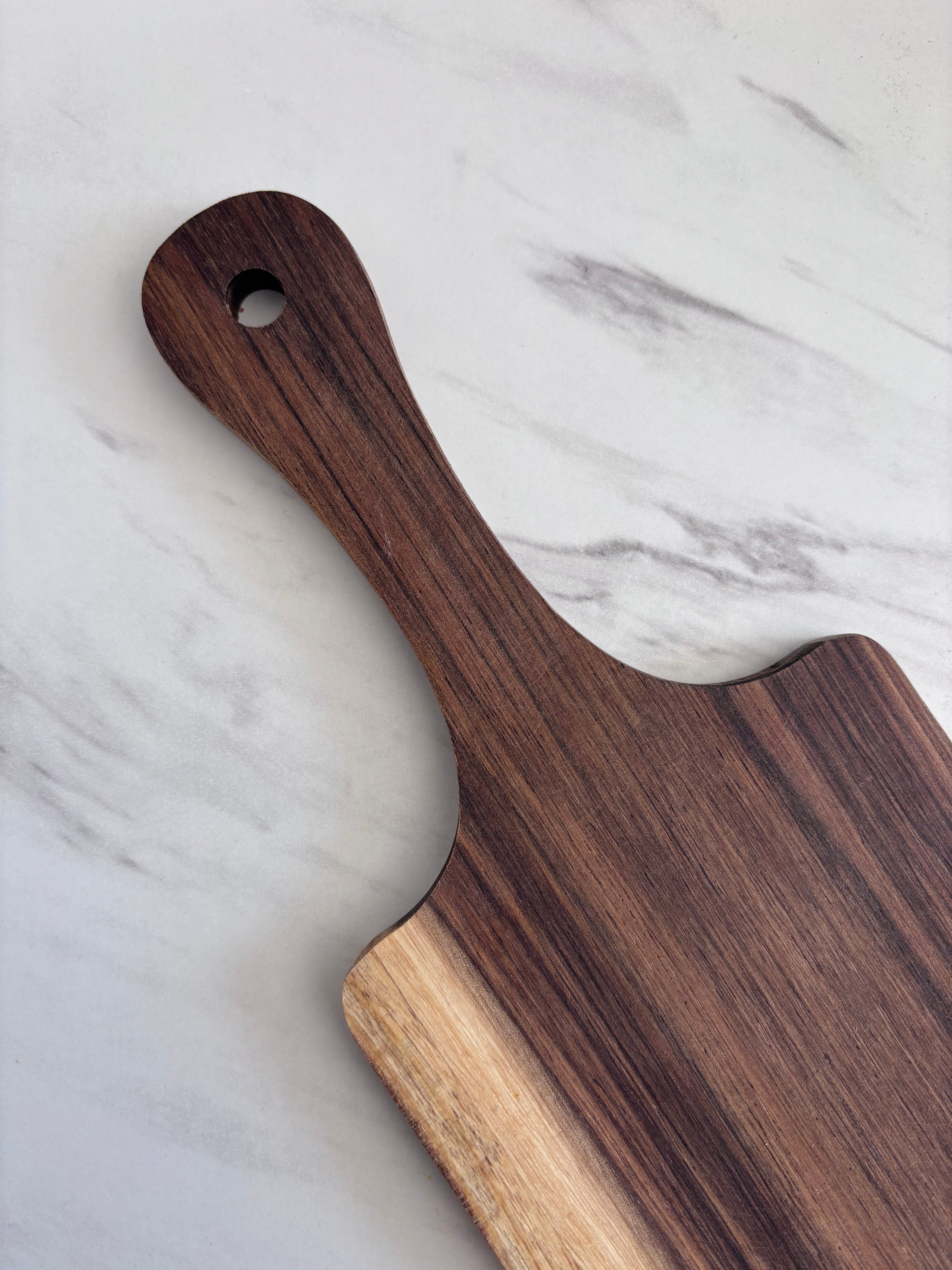 Acacia Wood Serving Board with Handle