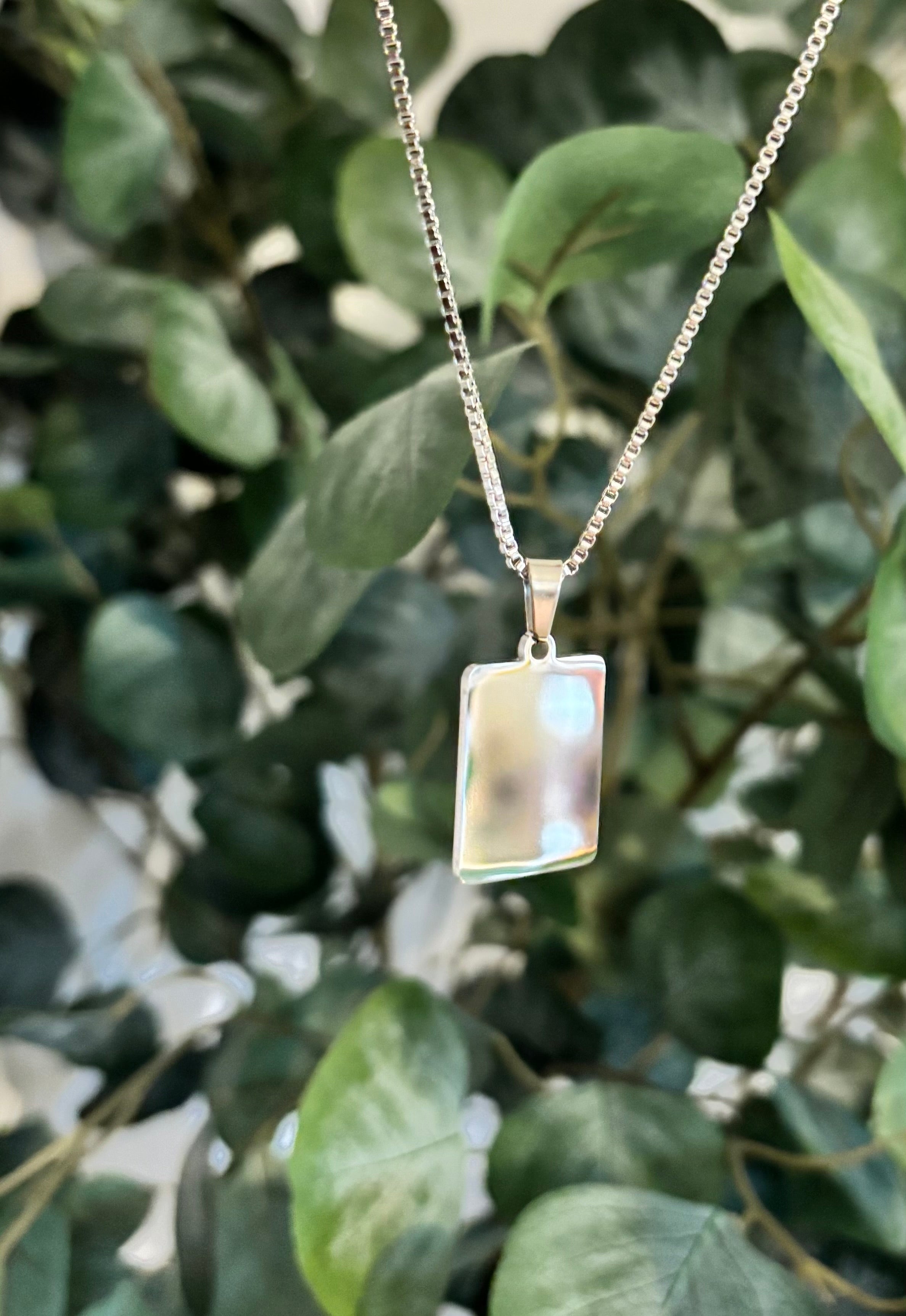 Large - Tag Necklace