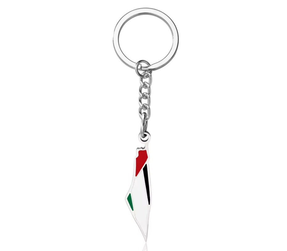 Palestine Map - Slim